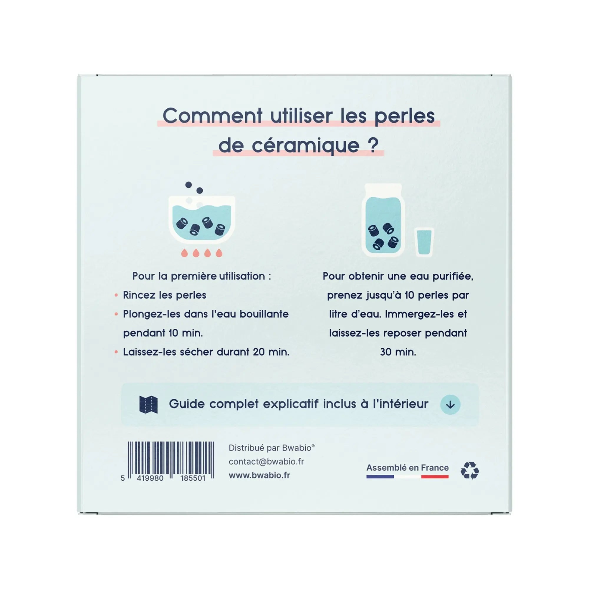 Méga Pack x140 - Perles de céramique - Filtre à eau naturel Bwabio