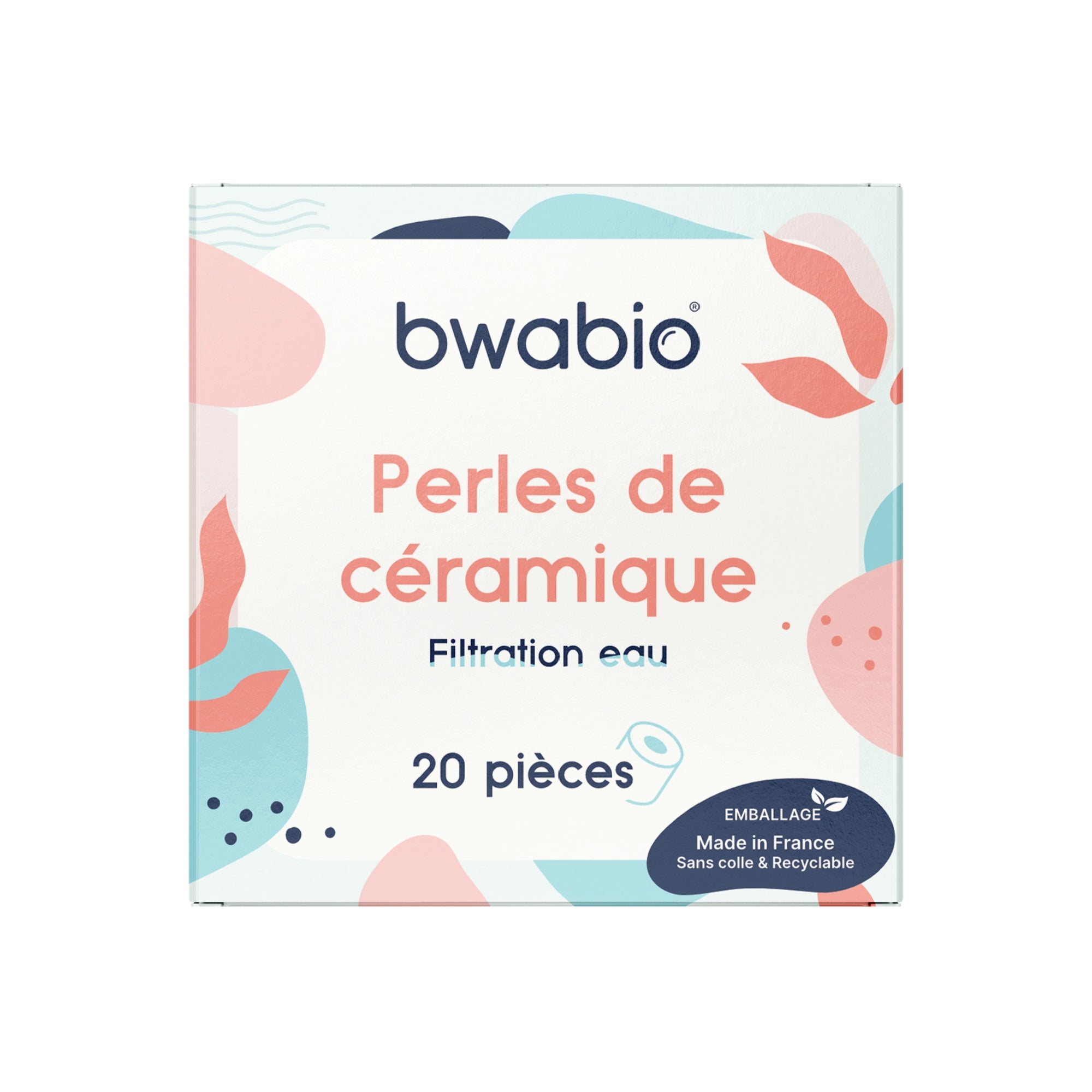 20 Perles de Céramique – Filtre à Eau Naturel Bwabio