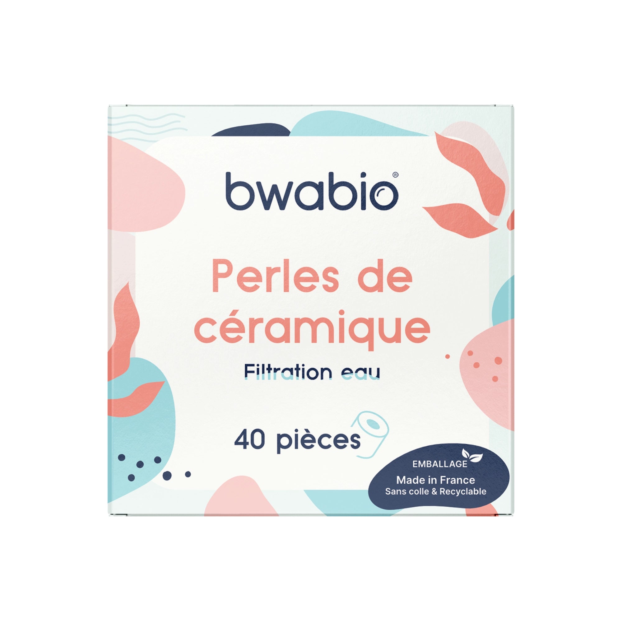 40 Perles de Céramique – Filtre à Eau Naturel Bwabio